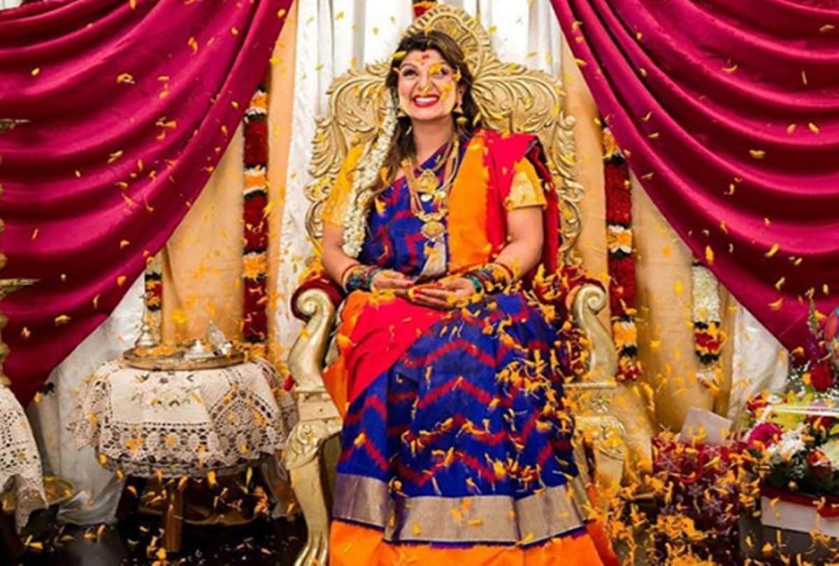 Rambha dancing at her baby shower see pictures
