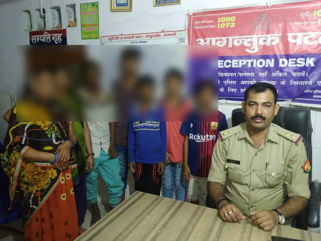 Varanasi police recover seven missing children