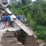 कुनाह पुल क्षतिग्रस्त, शिमला-धर्मशाला जाने वाले यात्री परेशान