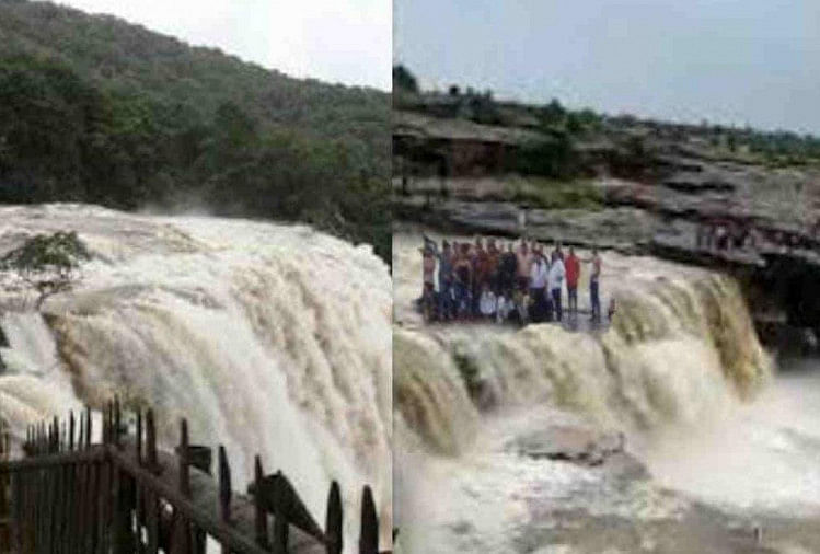 Madhya Pradesh: Tourists stranded at Sultangarh waterfall in Shivpuri  district rescued, say police