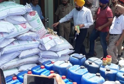 Recovered imitation ghee, milk and paneer in large quantities in Patiala