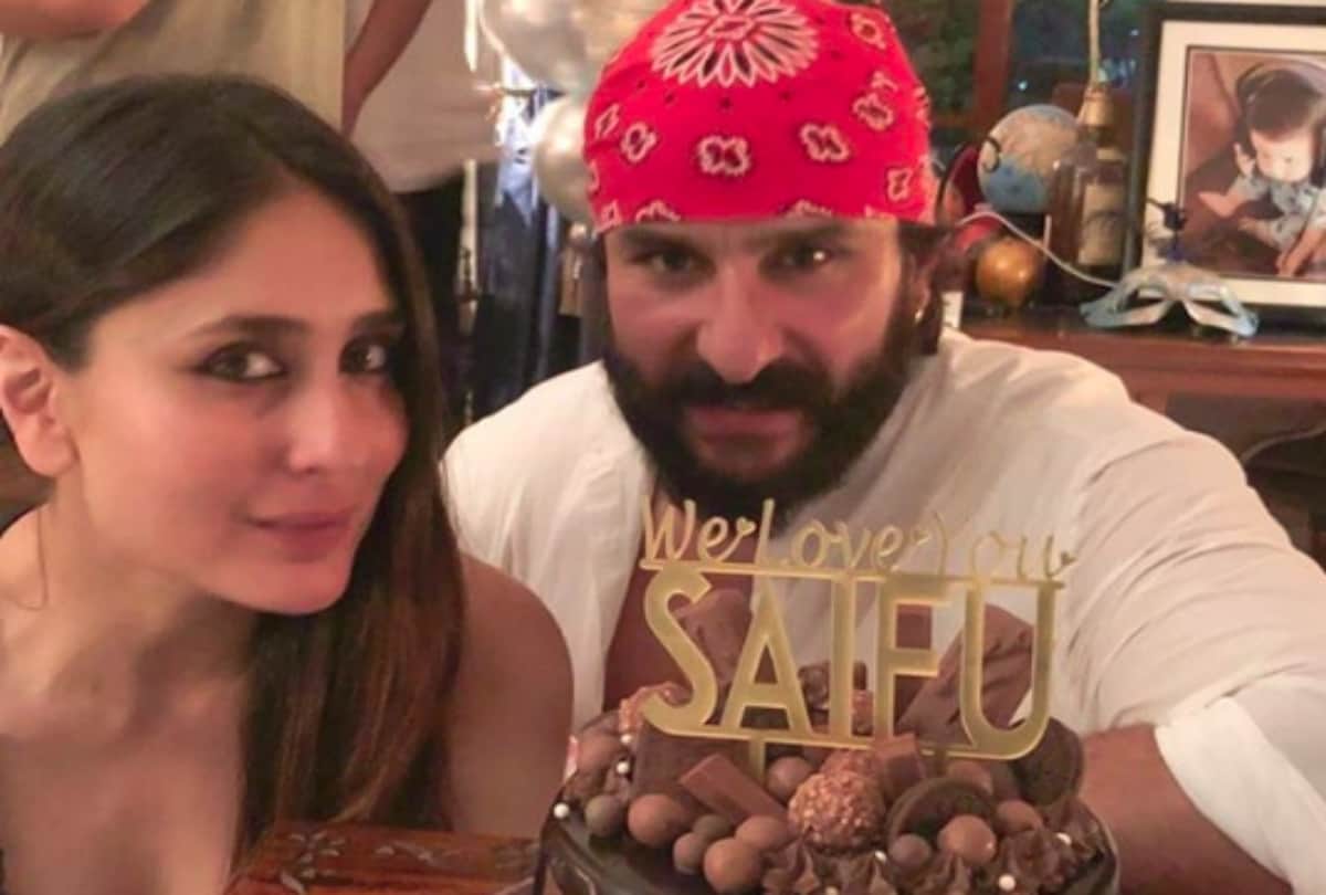 saif ali khan birthday celebration with kareena kapoor and sara ali khan