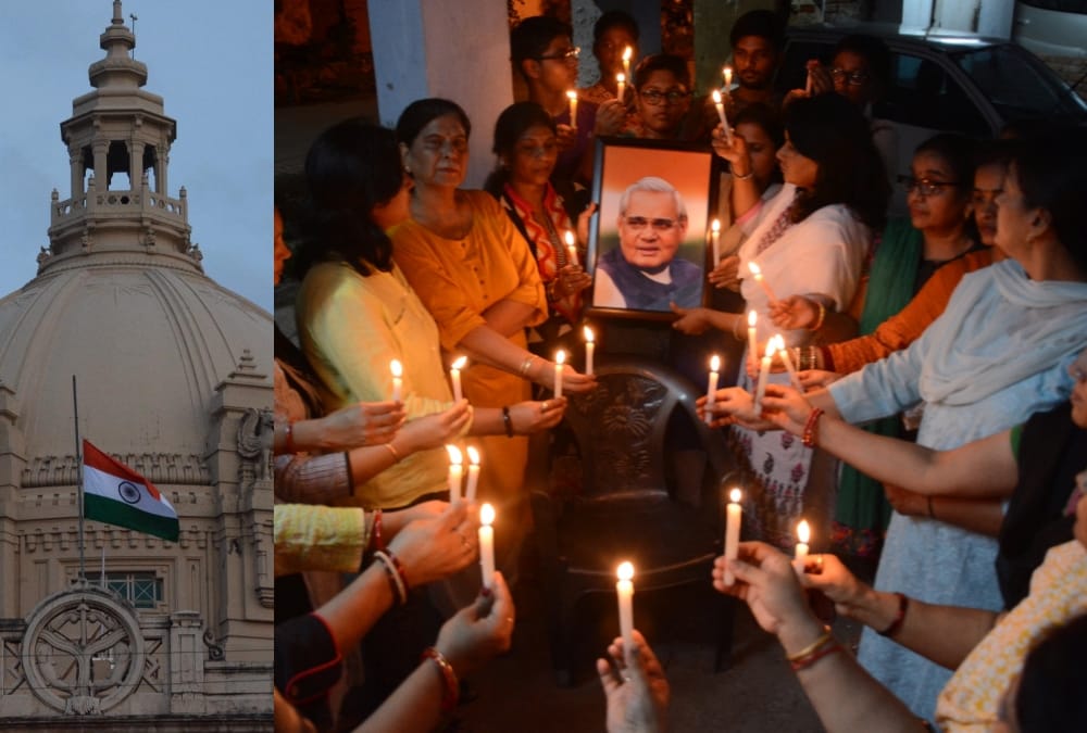 lucknow gives tribute to atal bihari vajpayee.