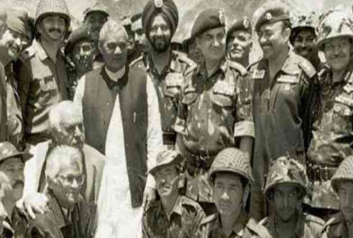 it was atal government who brought each and every martyrs body back from the kargil battlefield