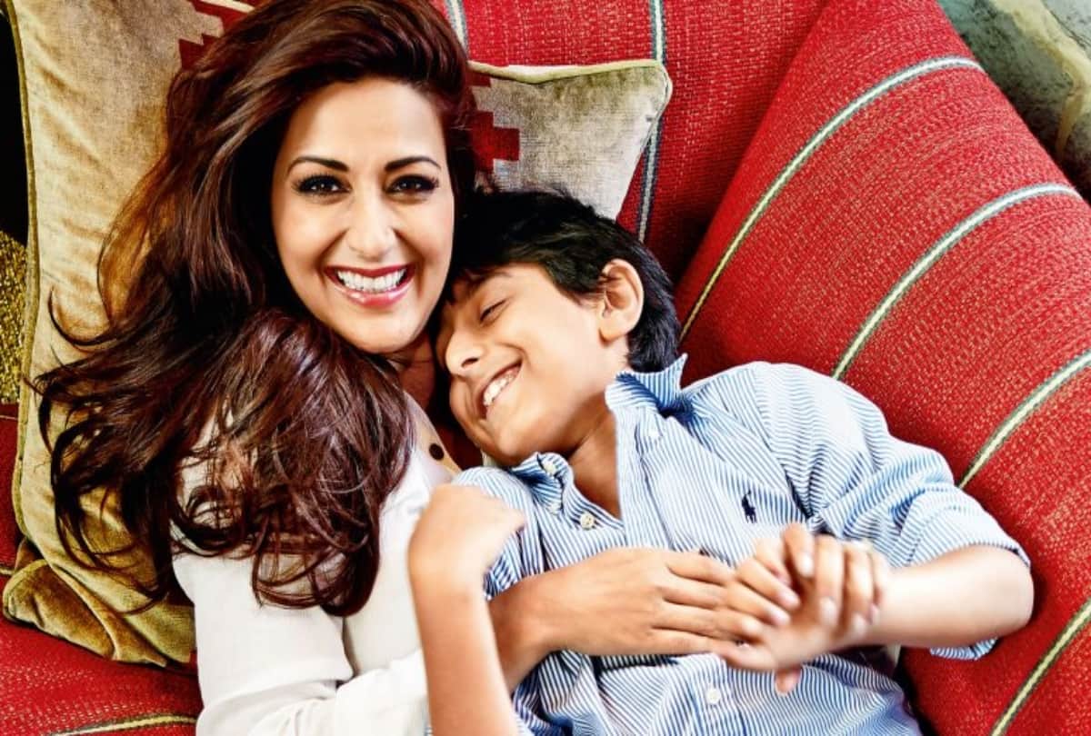 sonali bendre son ranveer behl thanks for support to everyone