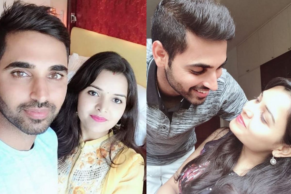 Bhuvneshwer kumar wish his wife in such a way Nupur will be blushed to know,see this couple in pics