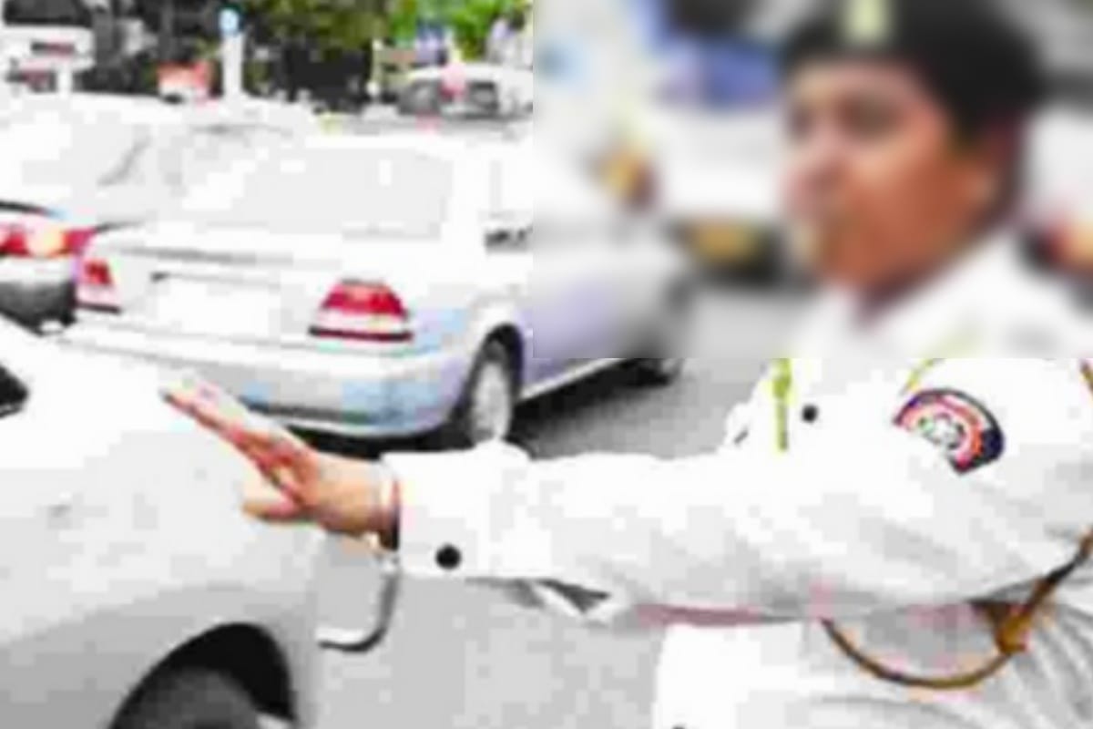 up: man shows impoliteness with woman constable in meerut
