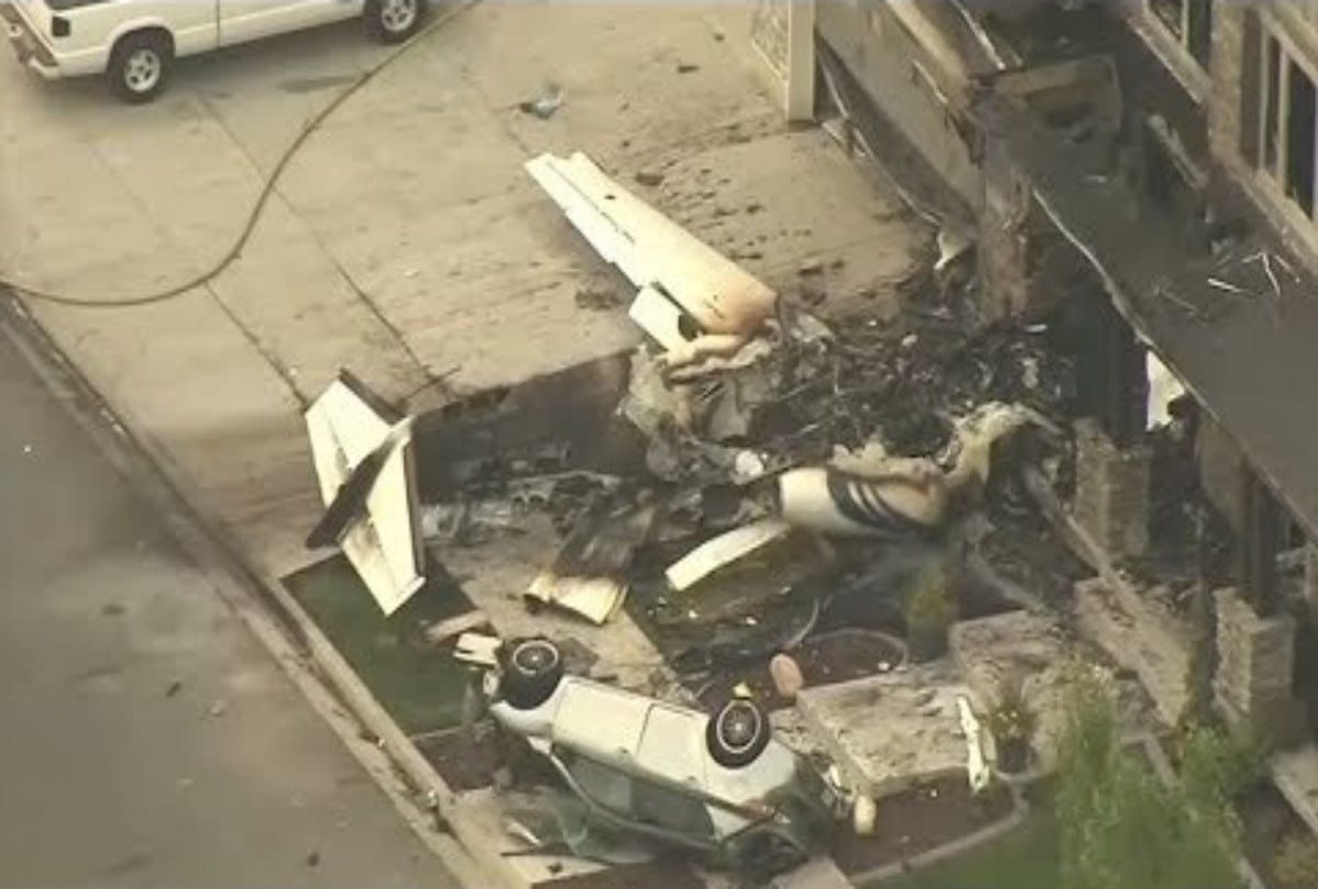 Pilot crashing plane into his own house know the reason