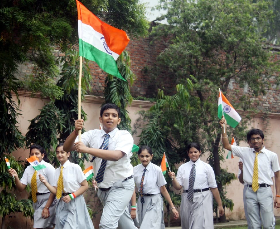 Independence Day celebrated by educational institutions