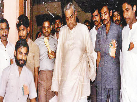 Jan Sangh MP was given house by Atal ji
