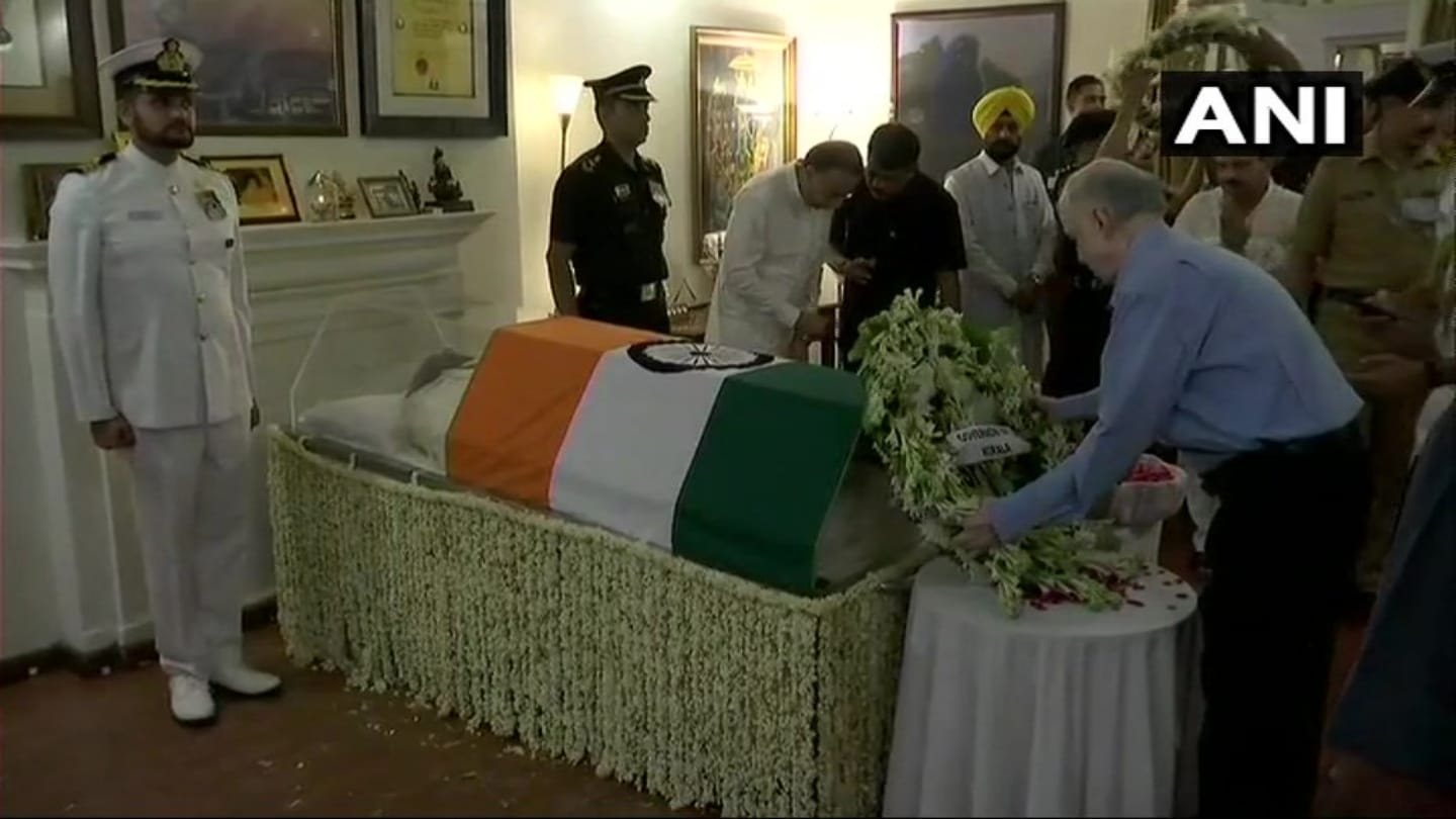 Last rides of former Indian PM Atal Bihari Vajpayee in pictures