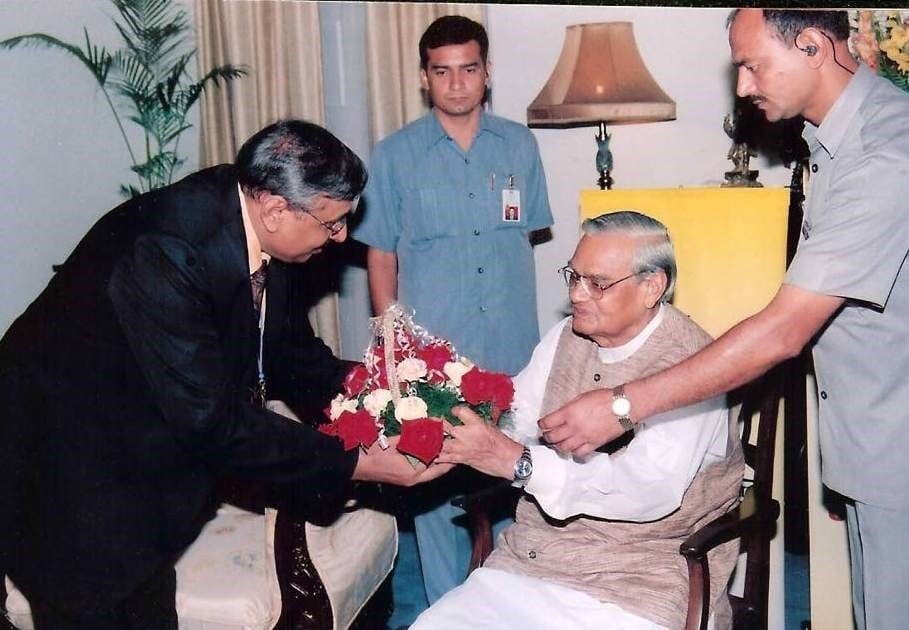 atal bihari vajpayee death bone immersion