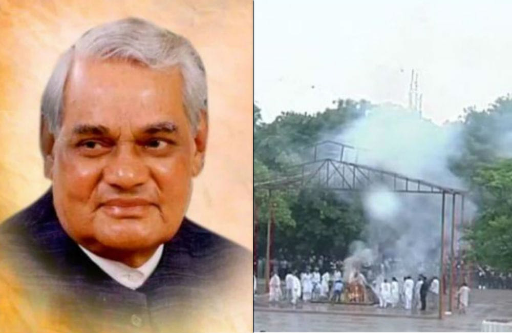 atal bihari vajpayee's ashes to be spread in all rivers of uttar pradesh.