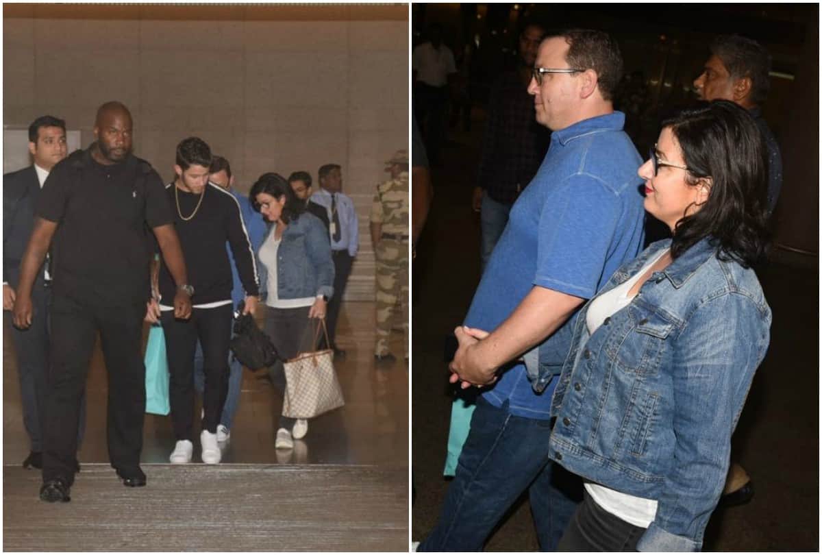 Nick Jonas parents landed In India to attend Priyanka Nick engagement party