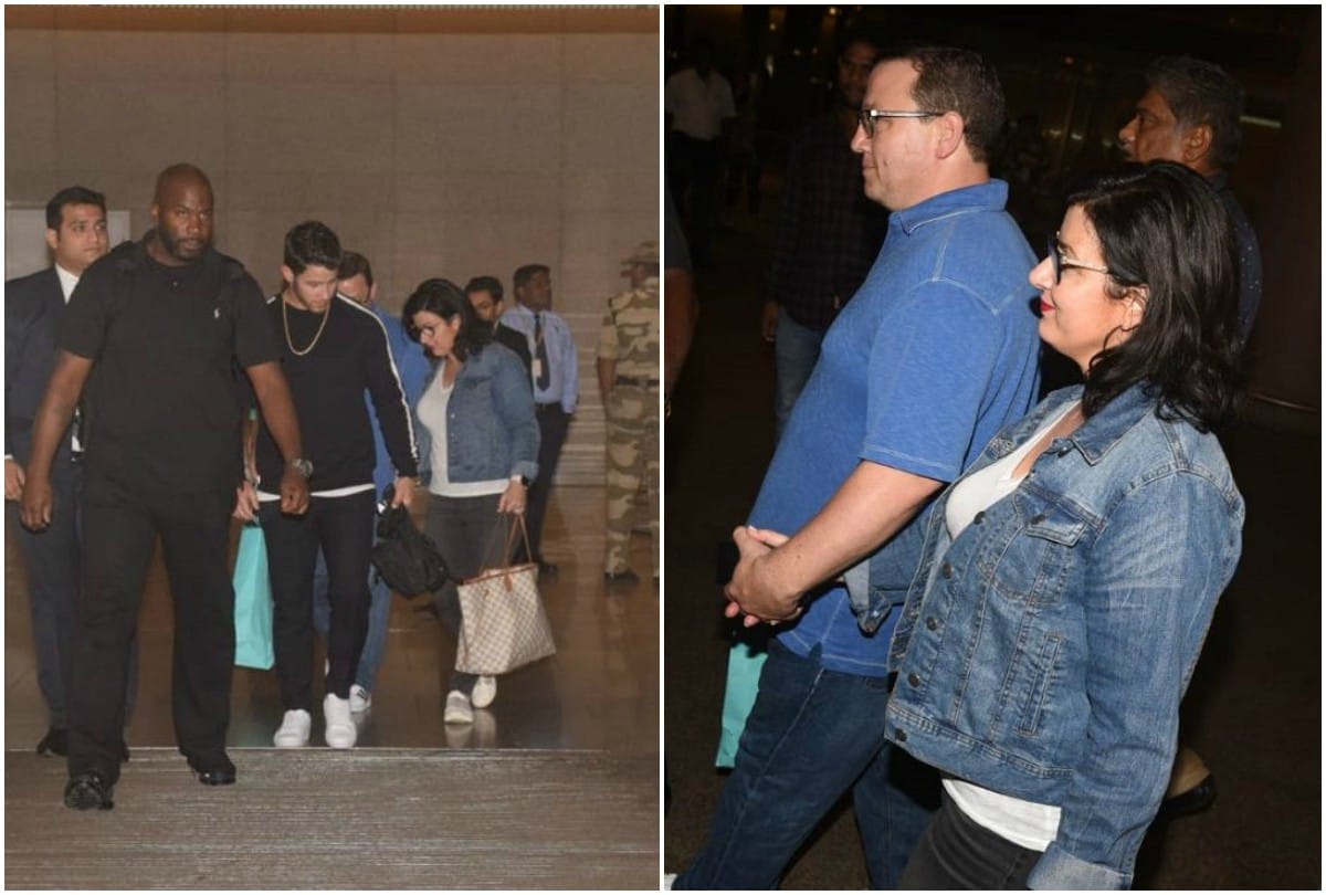 Nick Jonas parents landed In India to attend Priyanka Nick engagement party