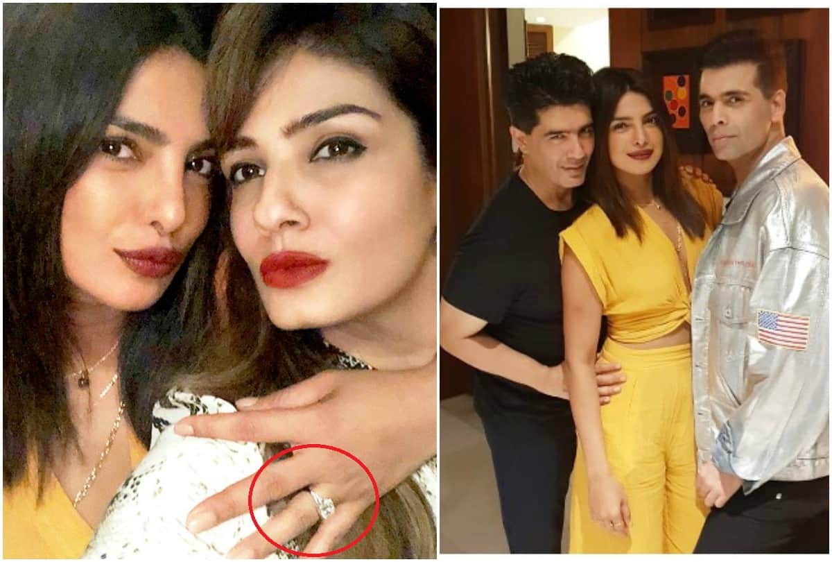 Priyanka Chopra and Nick Jonas's engagement on August 18