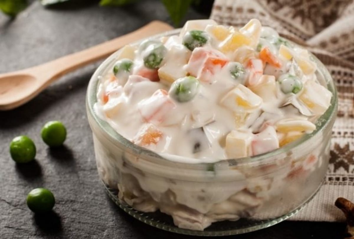 yummy russian salad recipe