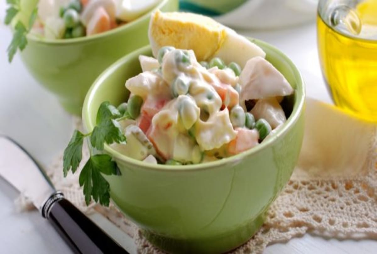 yummy russian salad recipe