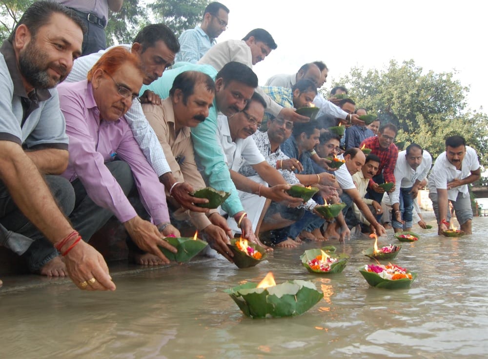 atal bihari vajpayee death bone immersion in amrit jal