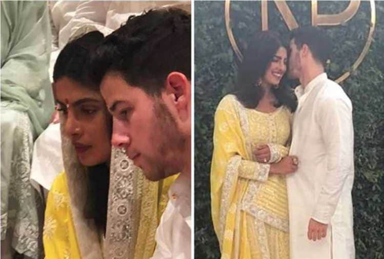 priyanka chopra and nick jonas engagement ceremony pictures