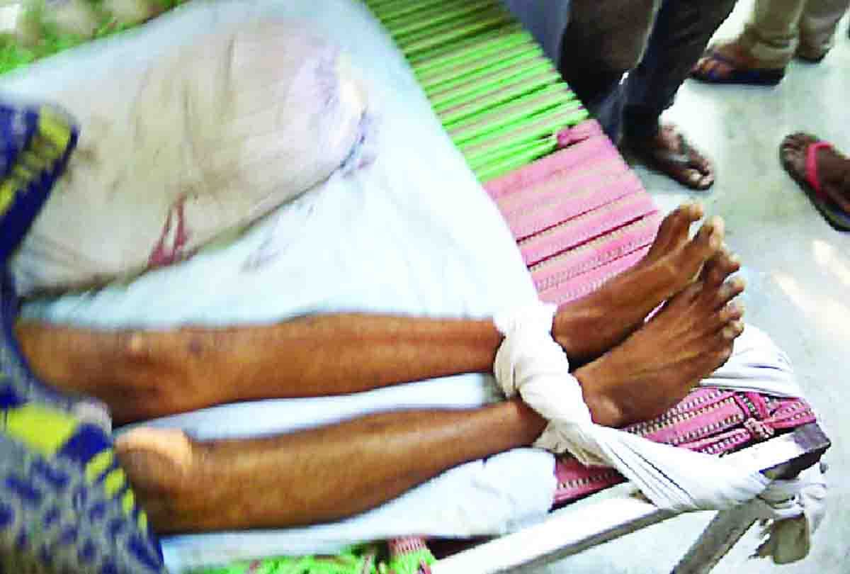 priests murder with sharp weapons in auraiya