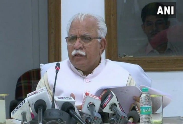 Haryana CM Manohar Lal Khattar Announced an aid of Rs 10 crores for flood hit Kerala