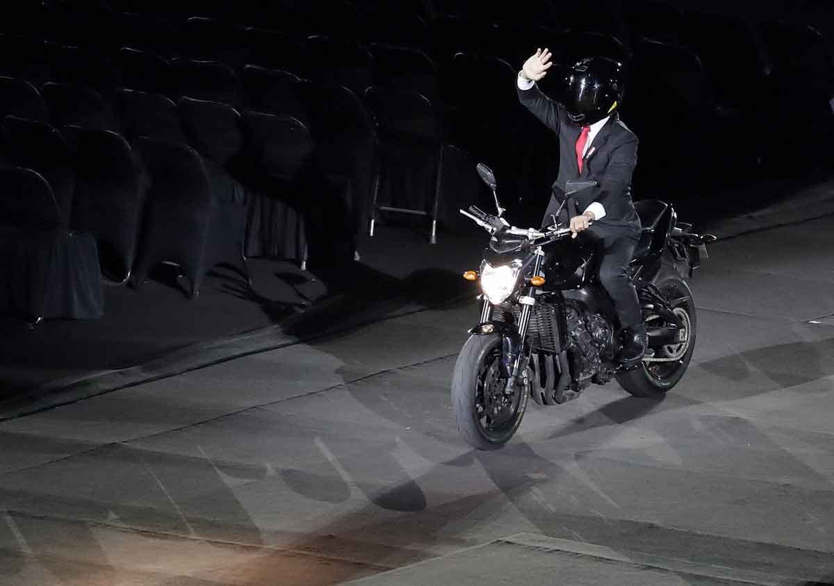 asian games 2018 opening ceremony jakarta gkg stadium photos