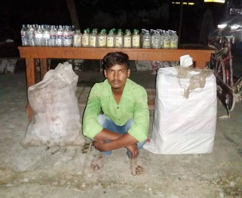 One arrested with nipple alcohol