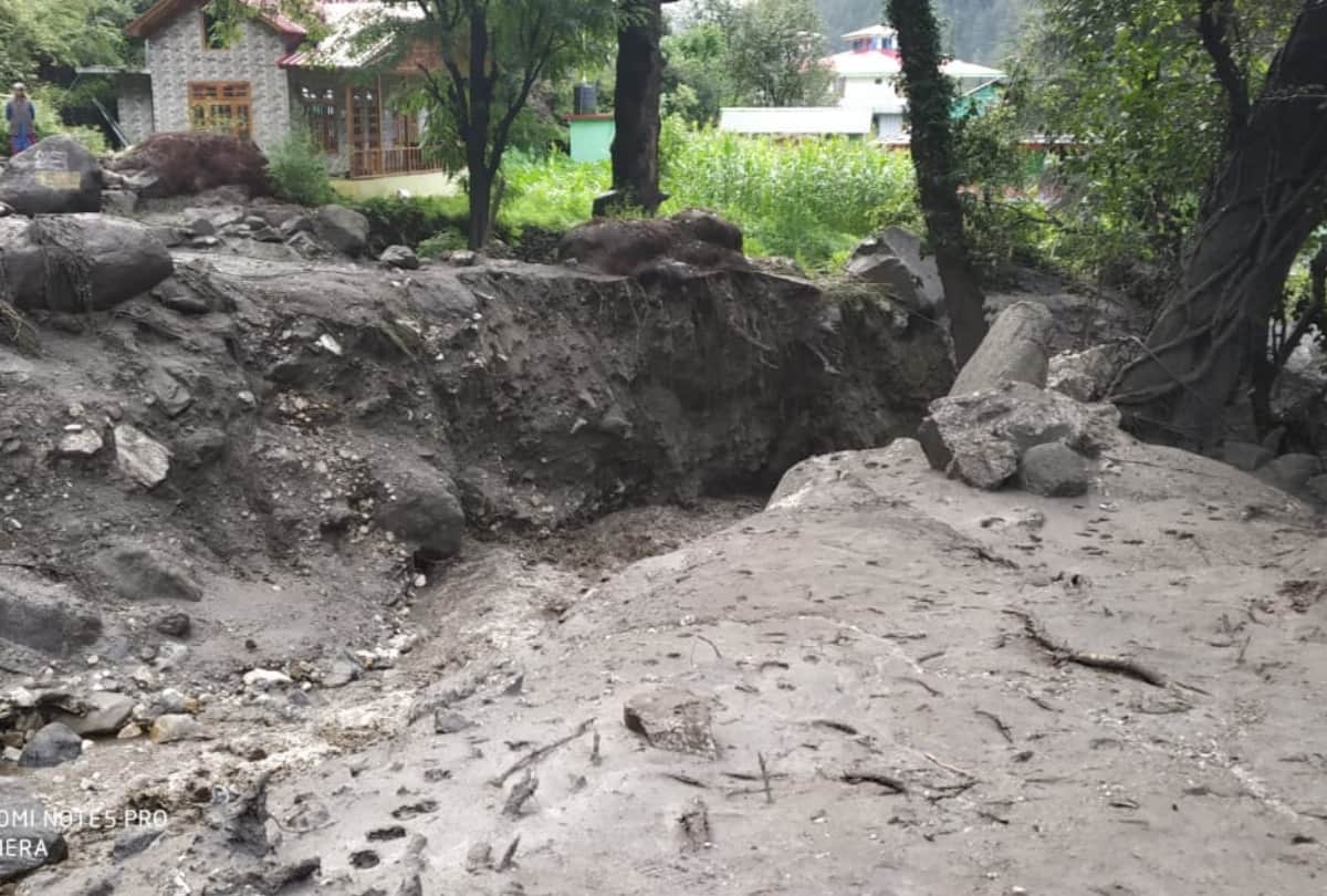 Cloudburst in Kullu Himachal Pradesh