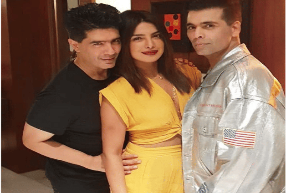 Ananya Pandey Priyanka Chopra and Janhvi Kapoor steal the limelight in Manish Malhotra party
