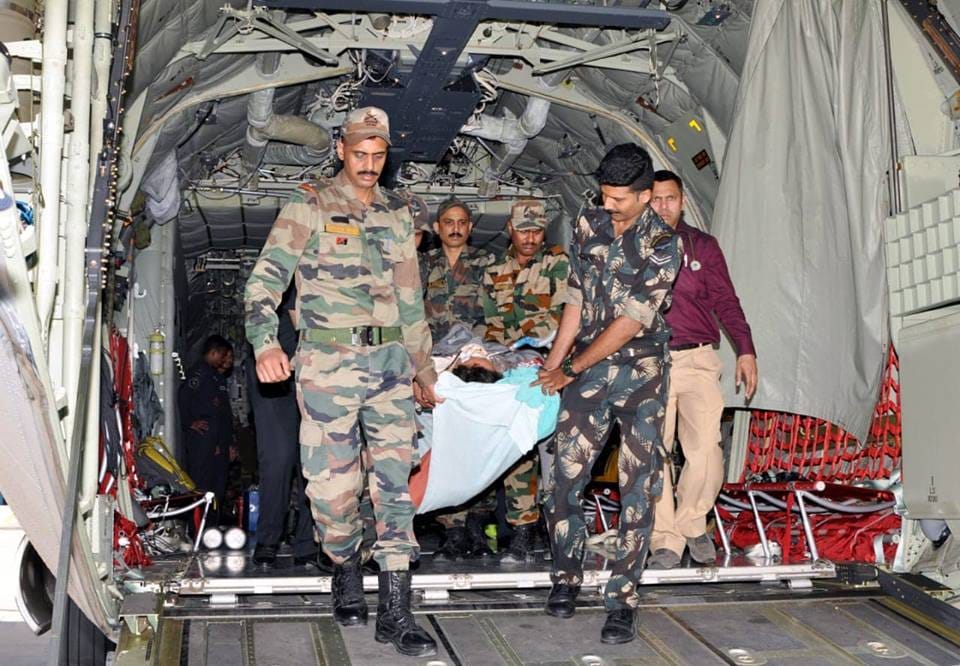 Indian Airforce Rescue Operation to Save French Couple Life in Leh Ladakh
