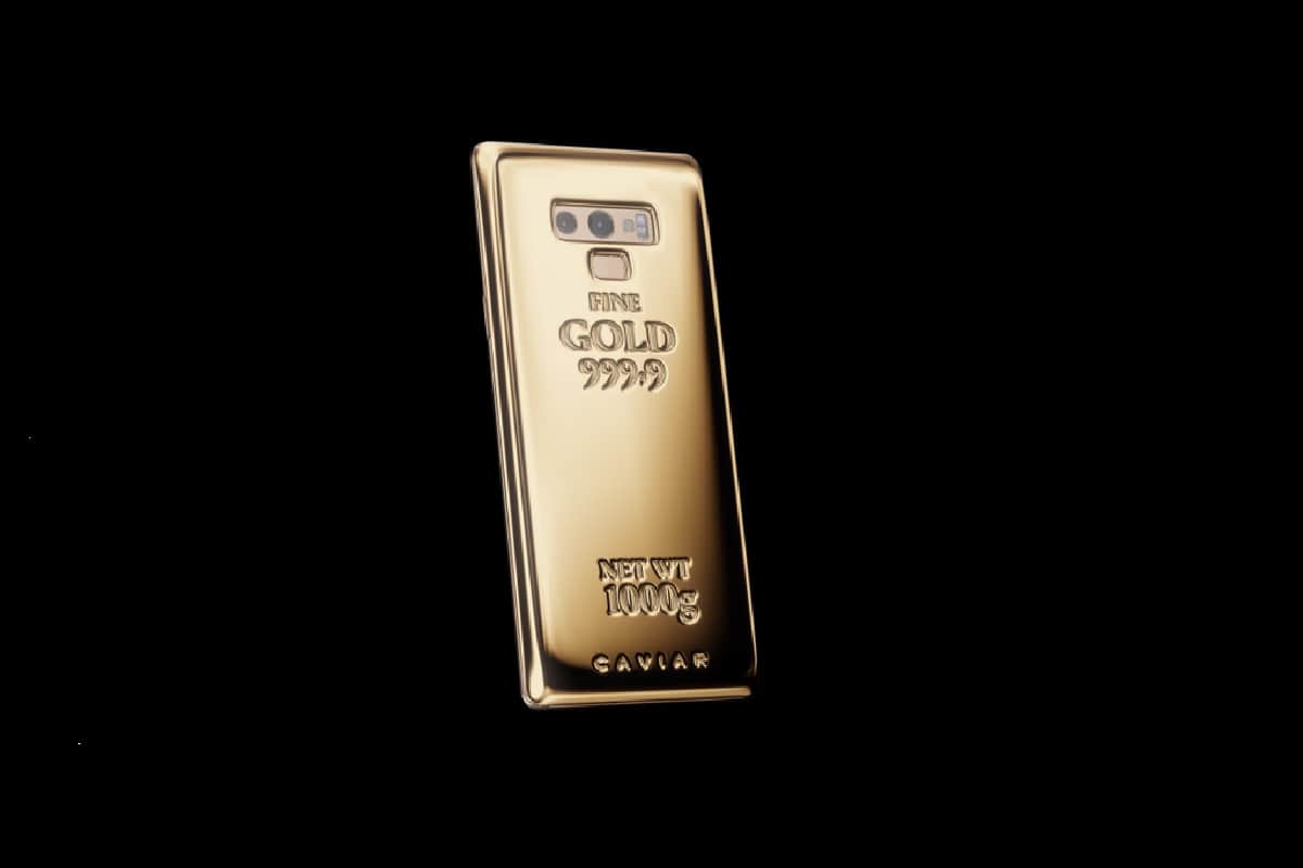 Samsung Galaxy Note 9 Fine Gold Edition Launched at Rs 40,06,372