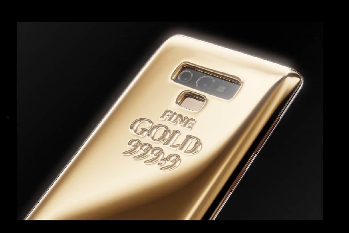 Samsung Galaxy Note 9 Fine Gold Edition Launched at Rs 40,06,372