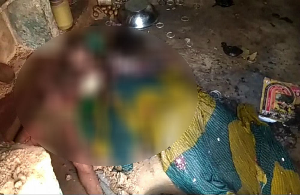 woman self immolation with her two children in firozabad