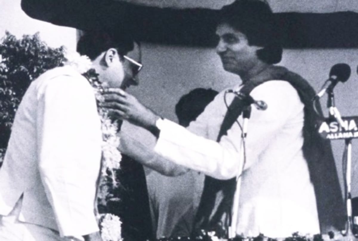 rajeev gandhi death anniversary know how sonia came india first time and stay with bachchan family