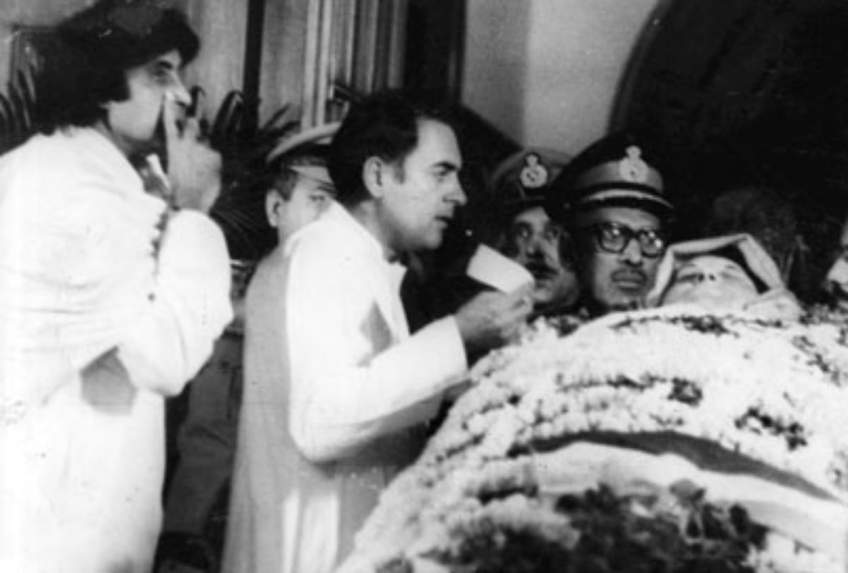 rajeev gandhi death anniversary know how sonia came india first time and stay with bachchan family