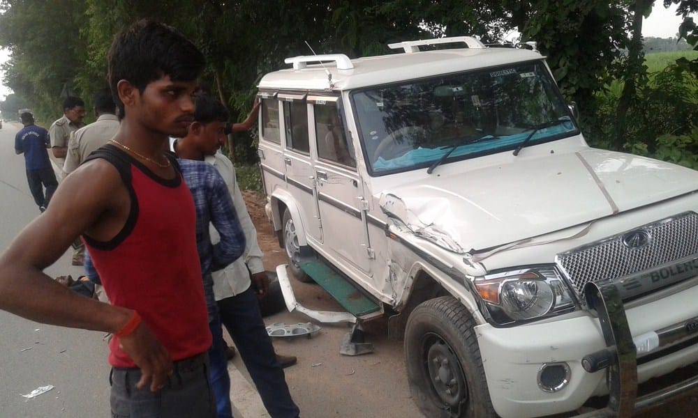 truck bplero accident] 5 injured