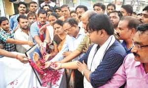 Preparation of Atal's Asthalash to bring Azad Park