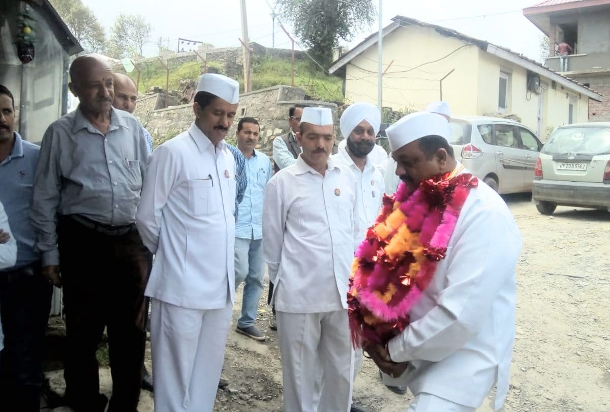 Congress Seva Dal anurag sharma in Shimla