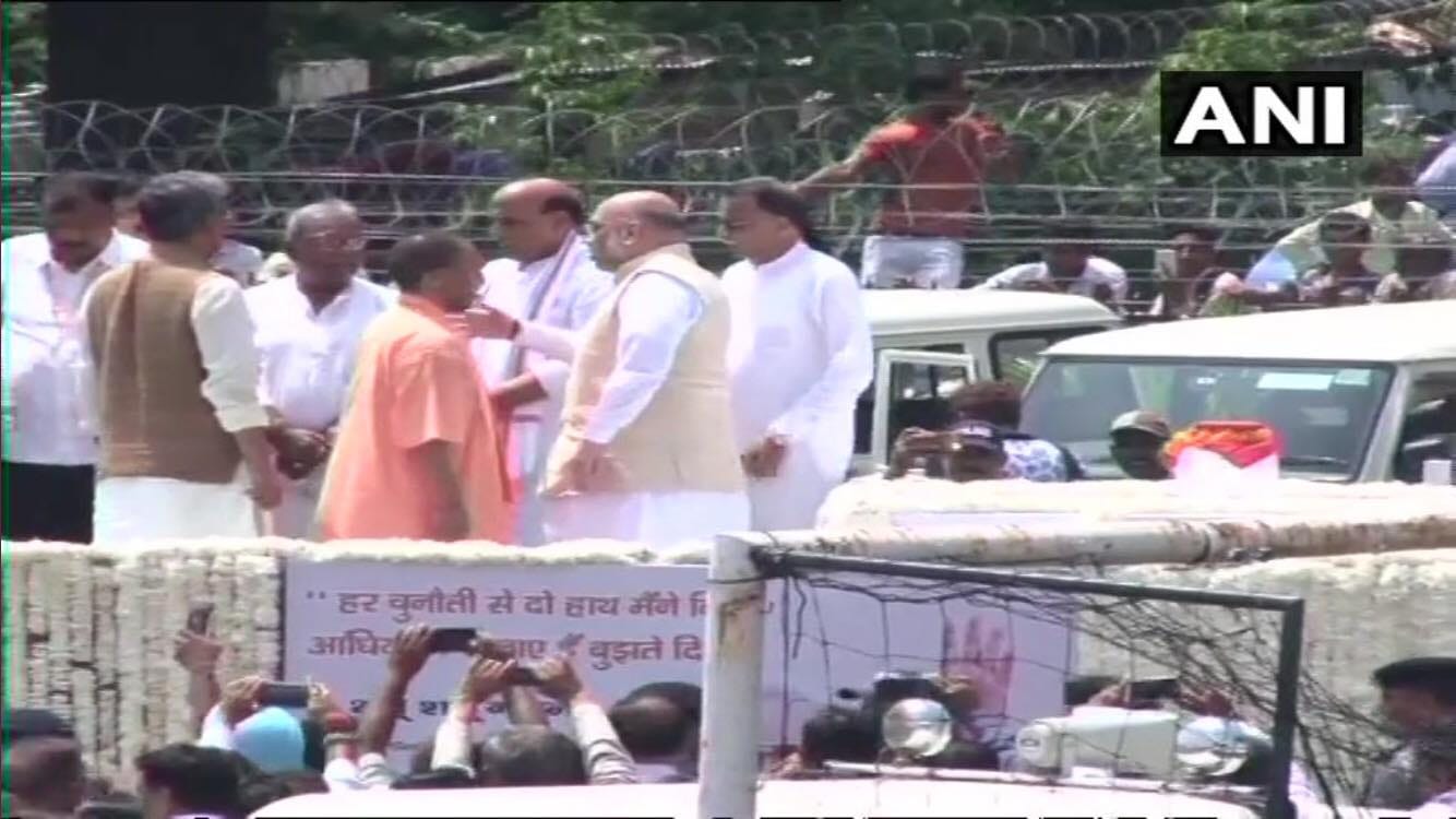 atal bihari vajpayee asthi kalash yatra amit shah angry on bjp leaders