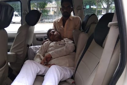 BJP leader beating on criticism of Chaudhary Devi Lal