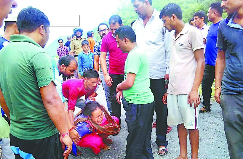 cycle fell 100 feet down, one dead other critical