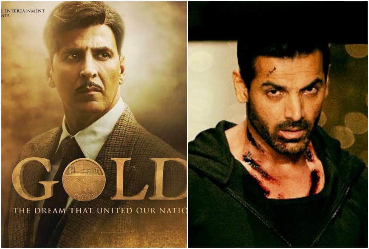 John abraham Satyameva Jayate and Akshay Kumar Gold box office collection