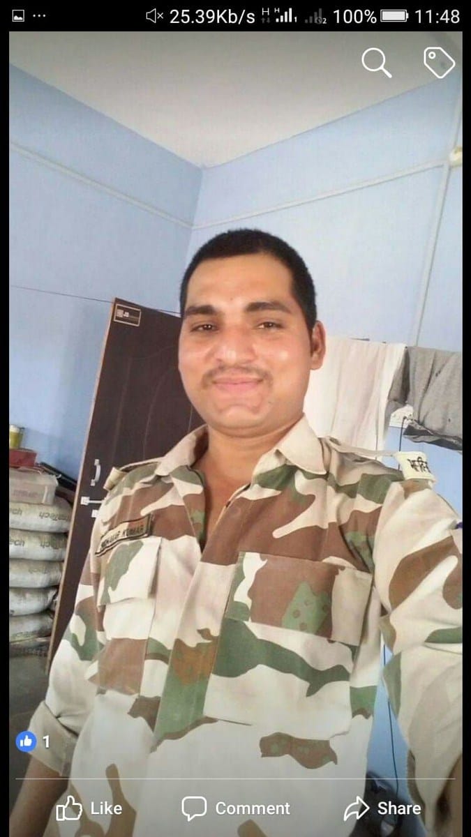 आईटीबीपी जवान की उड़ीसा के कटक में मौत