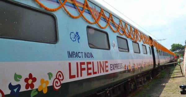 Life line express standing on kashi railway station OPD will start from tomorrow