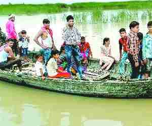 तराइ में घाघरा की तबाही ने बिगाड़े हालात, बाढ़ पीड़ितों का बढ़ा संकट