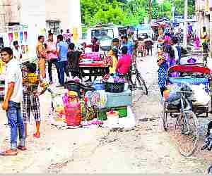 Encroachment drive in Kanshiram colony