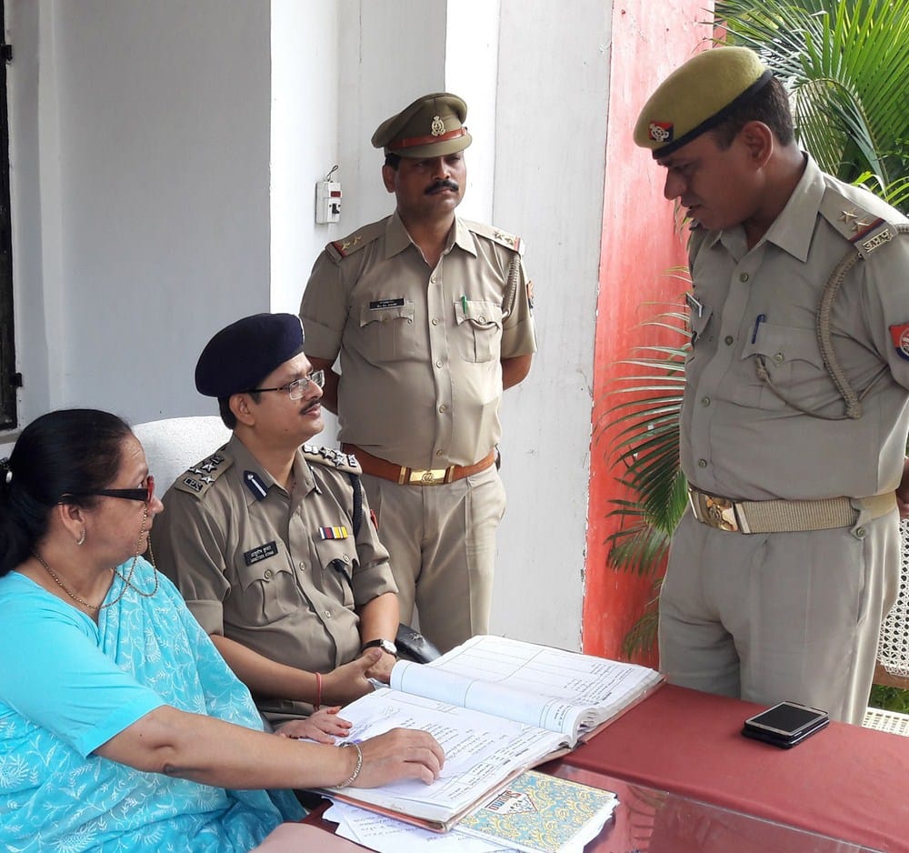 comissioner an dig reached in thana samadhan diwas