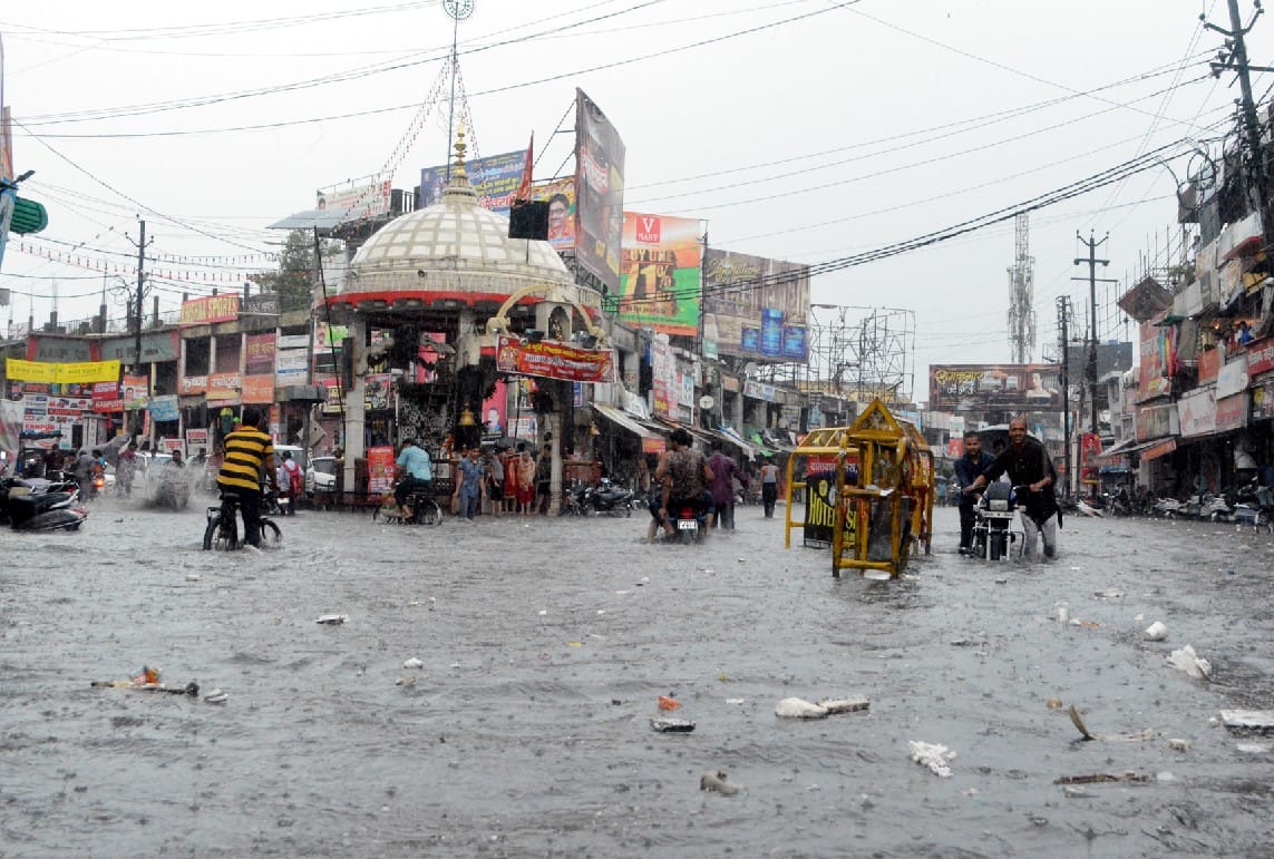 Rainwater harvesting city