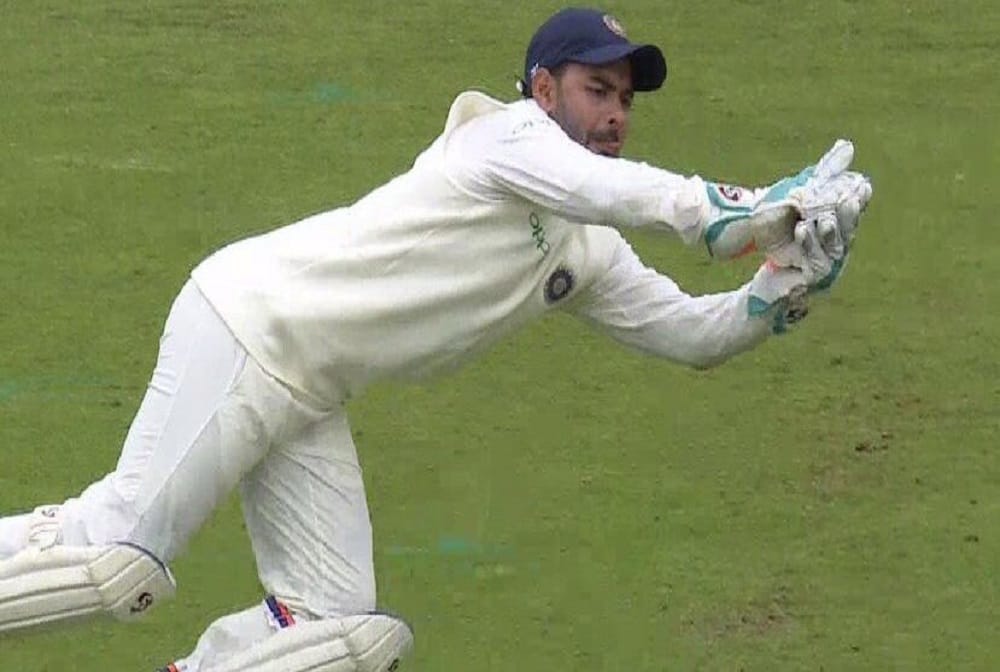 rishabh pant creates history equals ms dhonis record